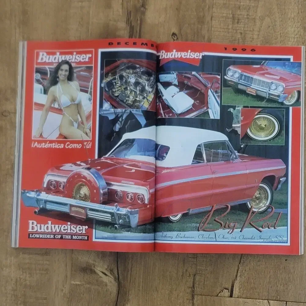 Vtg LOW RIDER Los Angeles Super Show December 1996 Magazine - Picture 3 of 5